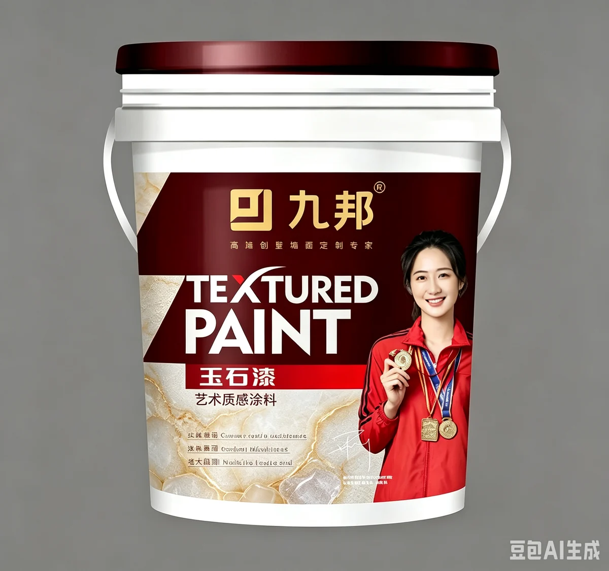 玉石漆 - 九邦仿石漆产品